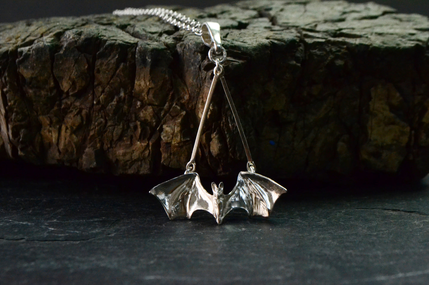 --Camazotz-- Bat Gothic Necklace Pendant Cosplay